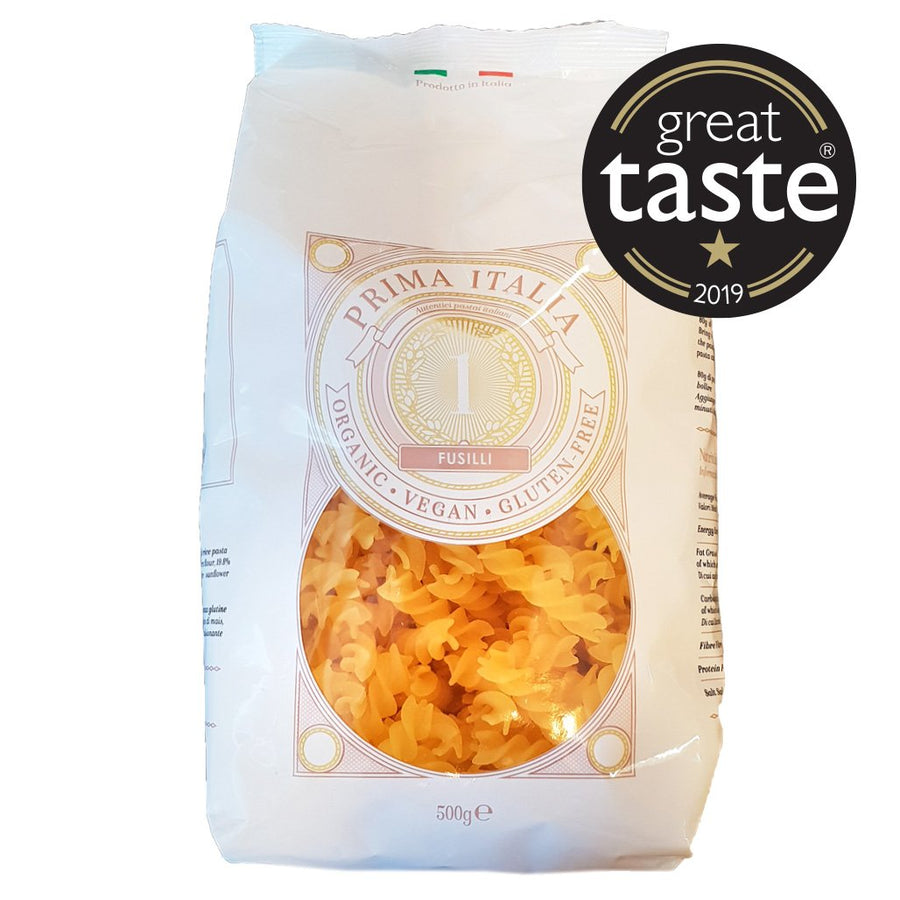 Prima Italia Organic Gluten Free Fusilli 500g - Prima Italia