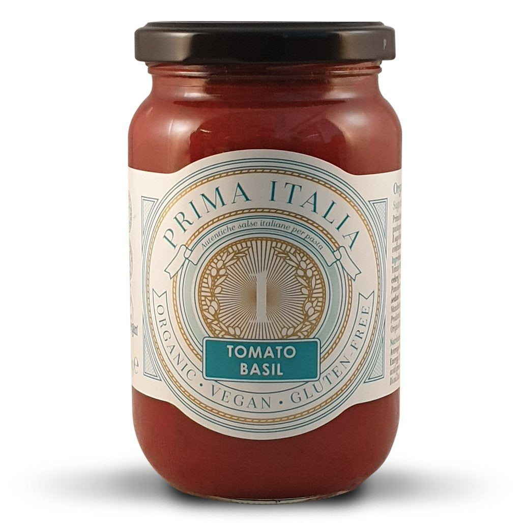 Organic Tomato Basil Pasta Sauce 350g Prima Italia